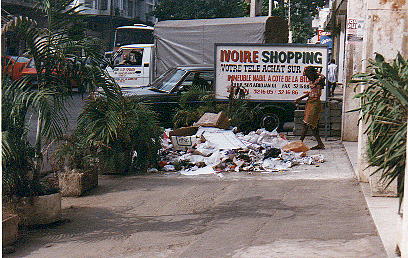 Les poubelles du Plateau