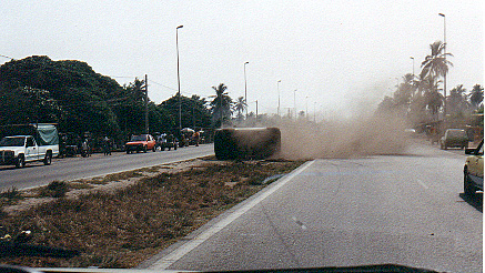 Accident en direct